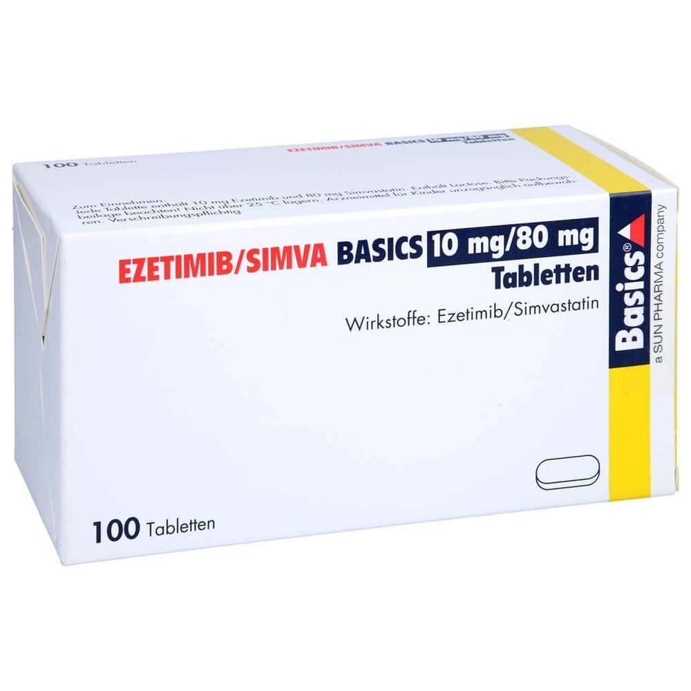EZETIMIB/SIMVA BASICS 10 mg/80 mg