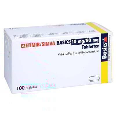 EZETIMIB/SIMVA BASICS 10 mg/80 mg