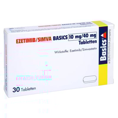 EZETIMIB/SIMVA BASICS 10 mg/40 mg
