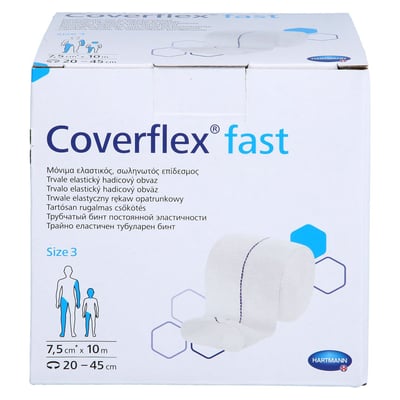 Coverflex fast Gr3 Schlauchverb. 7.5cmx10m