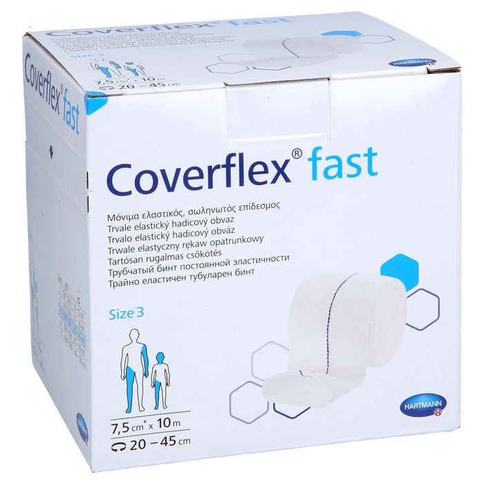 Coverflex fast Gr3 Schlauchverb. 7.5cmx10m