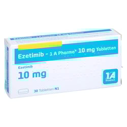 Ezetimib - 1 A Pharma 10 mg Tabletten
