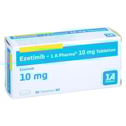 Ezetimib - 1 A Pharma 10 mg Tabletten