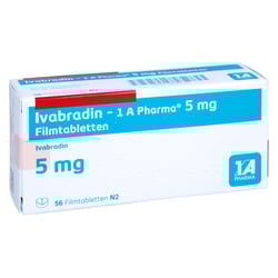 Ivabradin - 1 A Pharma 5 mg Filmtabletten