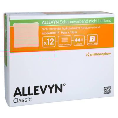 Allevyn Schaumverband 9x11 cm nicht haftend B2B Medical