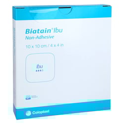 Biatain Ibu Schaumverband 10x10 cm nicht haftend B2B Medical