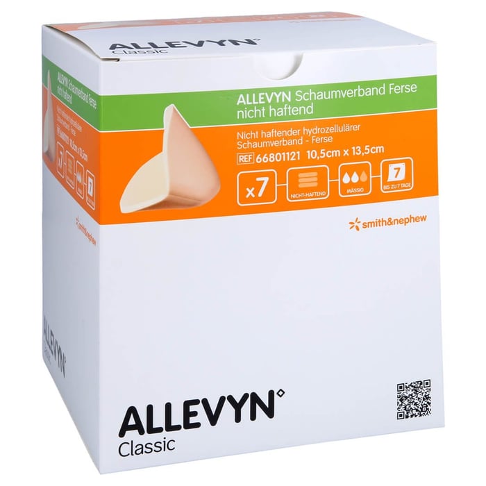 Allevyn Schaumverband Ferse n.haft.10,5x13,5cm