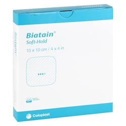 Biatain Schaumverband 10x10 cm sanft haftend Avitamed