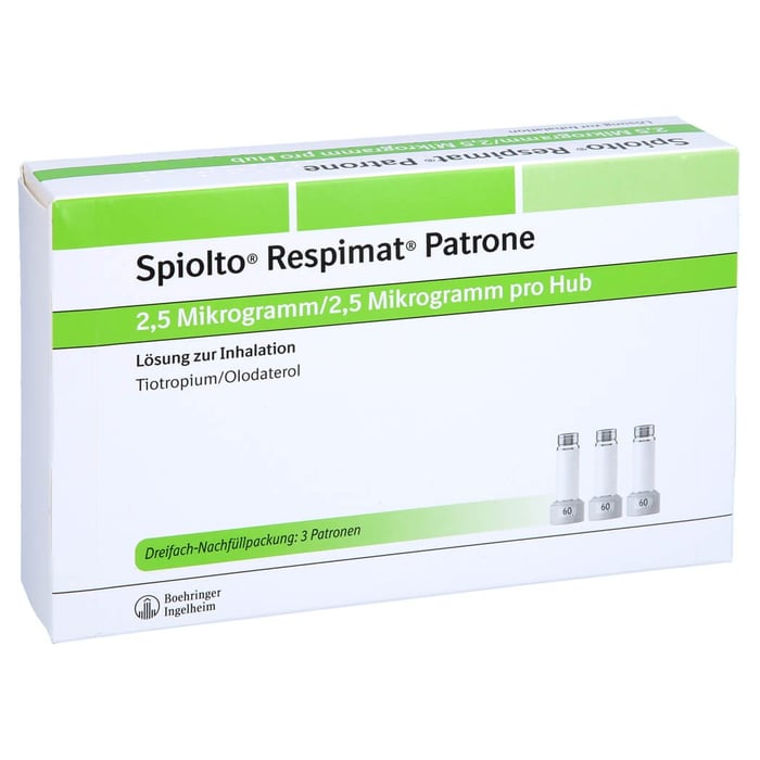 Spiolto Respimat 2.5ug/2.5ug Hub Inh Nach