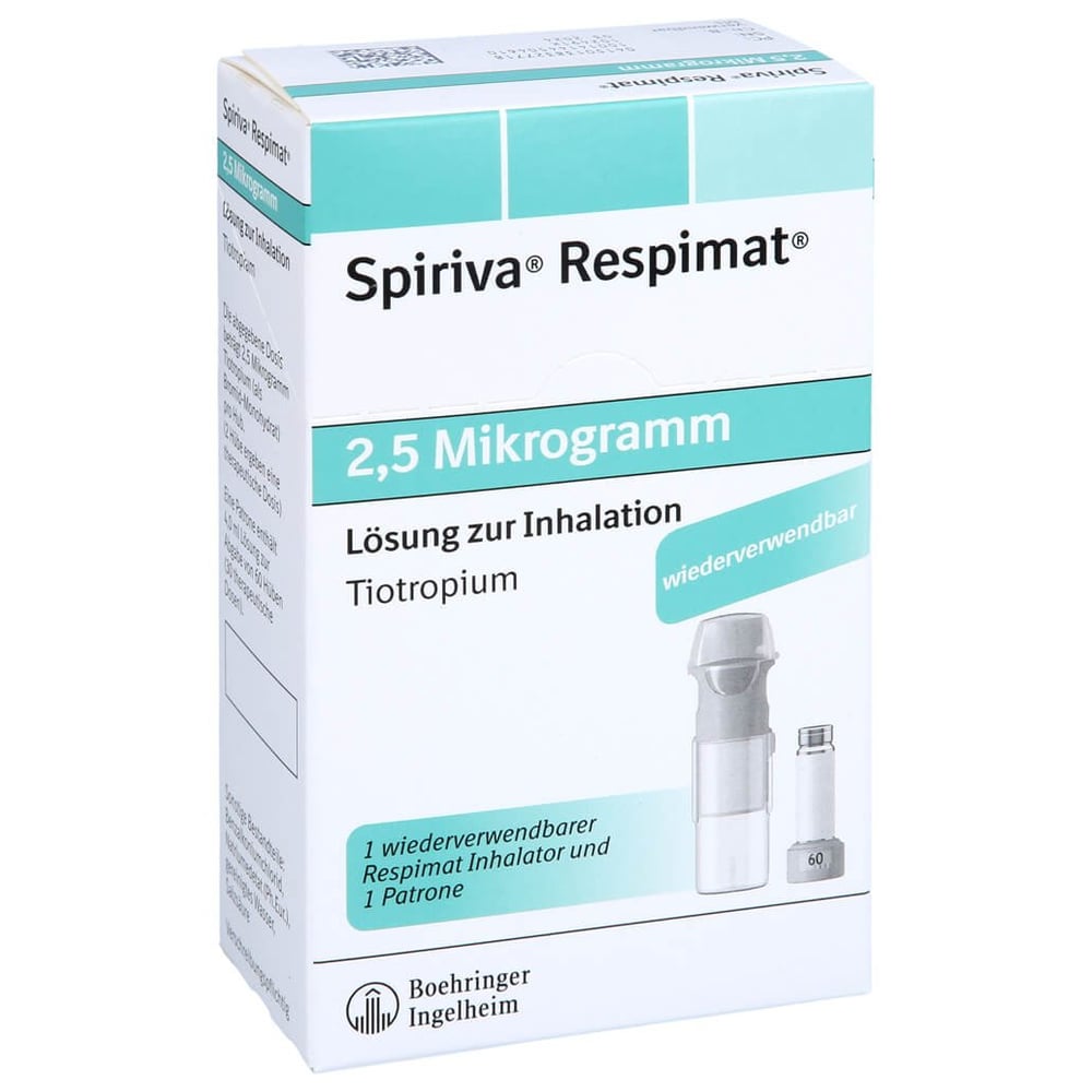 Spiriva Respimat 2,5 Mikrogramm wiederverwendbar