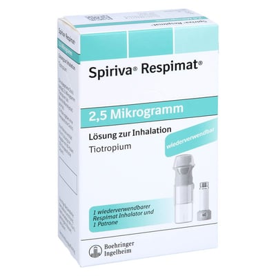 Spiriva Respimat 2,5 Mikrogramm wiederverwendbar