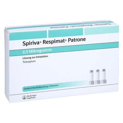 Spiriva Respimat 2.5ug Inh. Hub Nachfüll