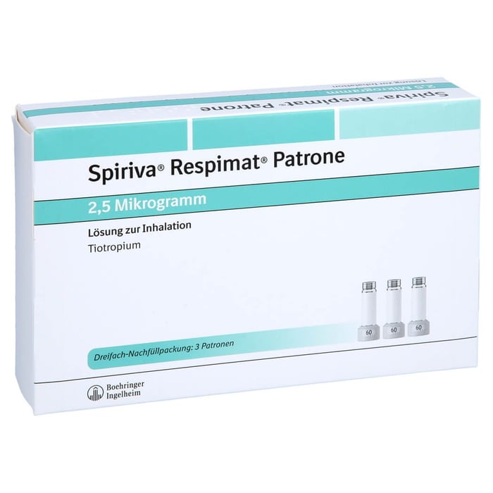 Spiriva Respimat 2.5ug Inh. Hub Nachfüll