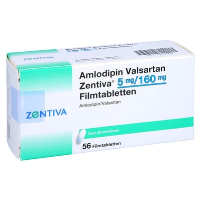Amlodipin Valsartan Zentiva 5 mg/160 mg
