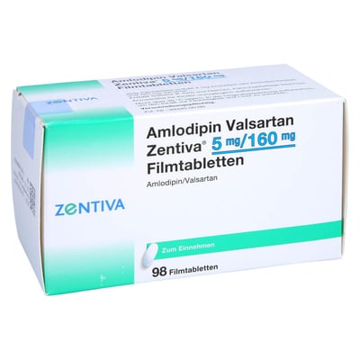 Amlodipin Valsartan Zentiva 5 mg/160 mg