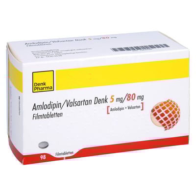 Amlodipin/Valsartan Denk 5 mg/80 mg
