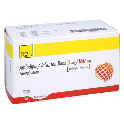 Amlodipin/Valsartan Denk 5 mg/160 mg