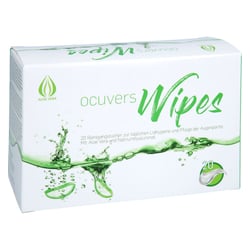 Ocuvers wipes Lidrandpflege