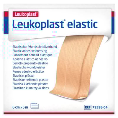 Leukoplast Elastic Pflaster 6 cm x 5 m Rolle