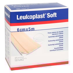 Leukoplast Soft Pflaster 6 cm x 5 m Rolle