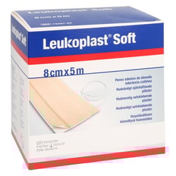 Leukoplast Soft Pflaster 8 cm x 5 m Rolle