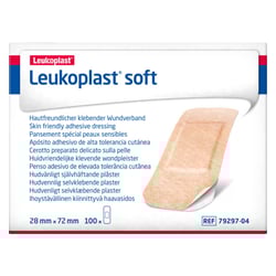 Leukoplast Soft Strips 28 x 72 mm