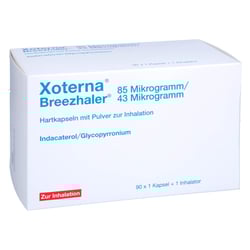 Xoterna Breezhaler 85 ug/43 ug Hartk.Inh.
