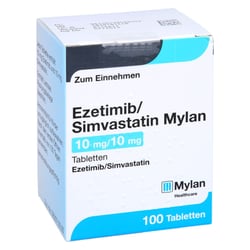 Ezetimib/Simvastatin Mylan 10 mg/10 mg