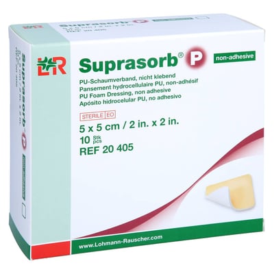 Suprasorb P PU-Schaumv.nicht klebend 5x5 cm B2B Medical