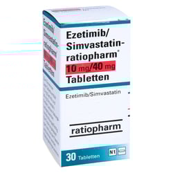 Ezetimib/Simvastatin-ratiopharm 10 mg/40 mg