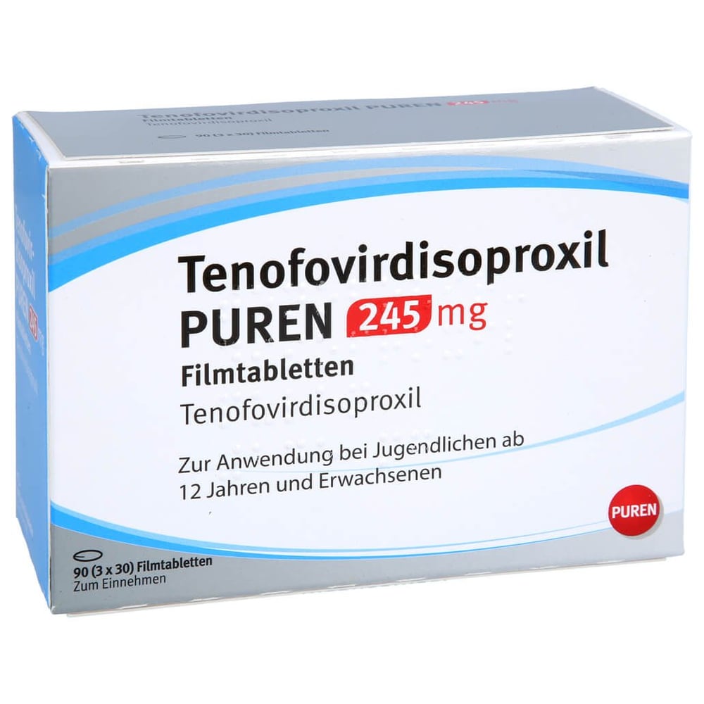 Tenofovirdisoproxil PUREN 245 mg