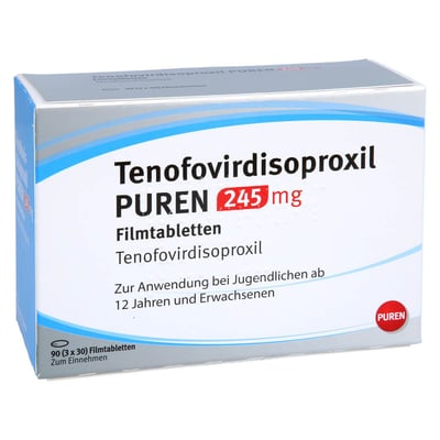Tenofovirdisoproxil PUREN 245 mg