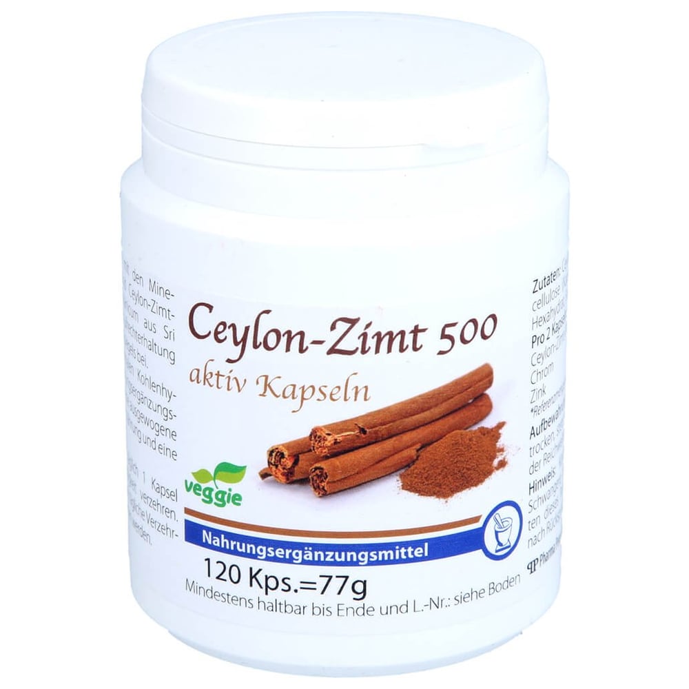 CEYLON-Zimt 500 aktiv Kapseln