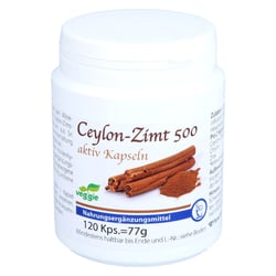 CEYLON-Zimt 500 aktiv Kapseln