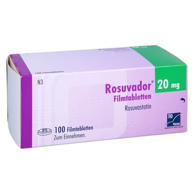 Rosuvador 20 mg
