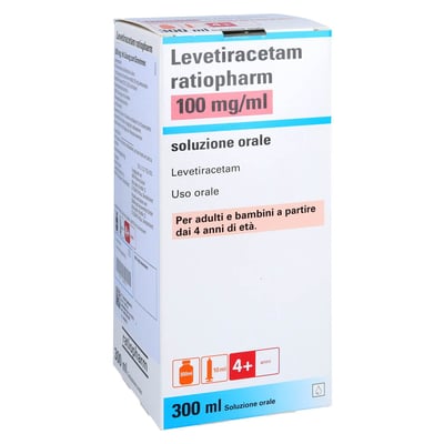 Levetiracetam-ratiopharm 100 mg/ml 10 ml Dosierspritze