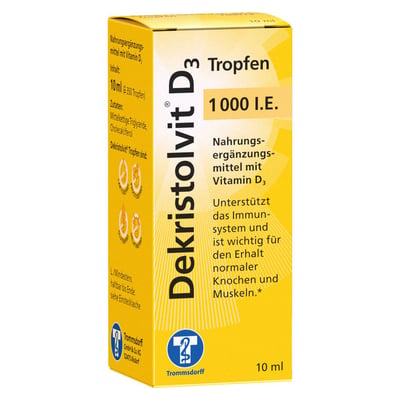 Dekristolvit D3 Tropfen 1000 I.E. Produktbild 1