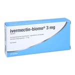 IVERMECTIN-biomo 3 mg Tabletten Produktbild 1