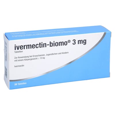 IVERMECTIN-biomo 3 mg Tabletten