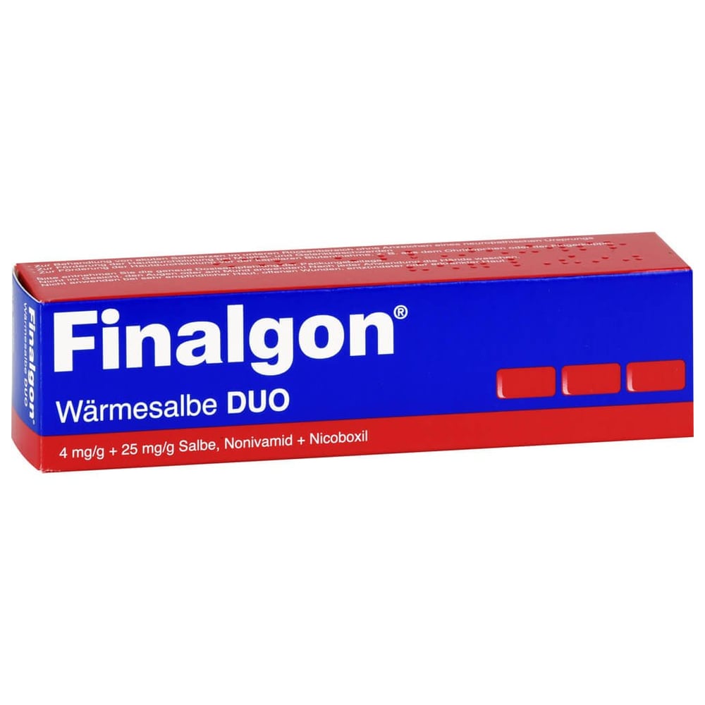 Finalgon Wärmesalbe DUO 4 mg/g + 25 mg/g