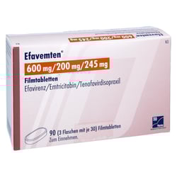 Efavemten 600 mg/200 mg/245 mg