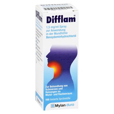 Difflam 1,5mg/ml zur Anwendung in der Mundhöhle