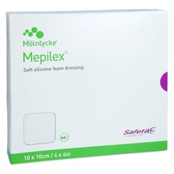 Mepilex 10x10 cm Schaumverband + Prisoma
