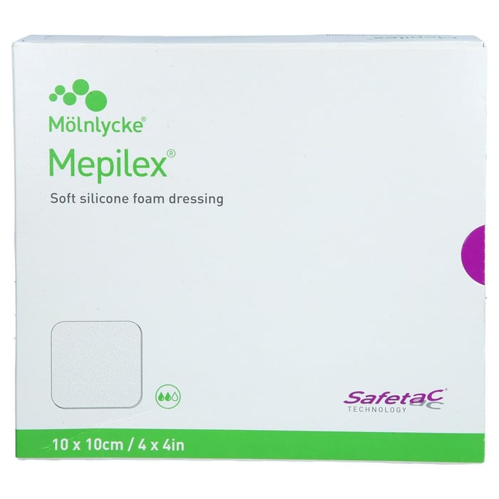 Mepilex 10x10 cm Schaumverband