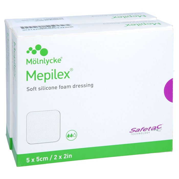 Mepilex 5x5 cm Schaumverband