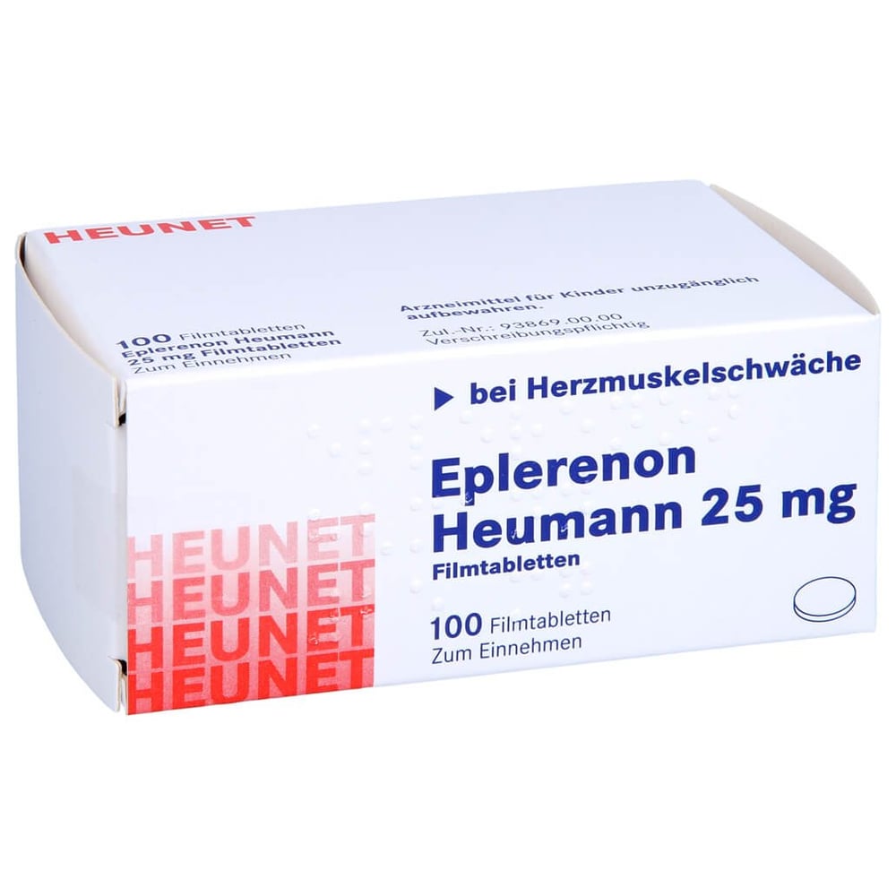 Eplerenon Heumann 25 mg Heunet