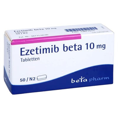 Ezetimib beta 10 mg
