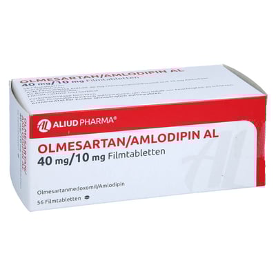 Olmesartan/Amlodipin AL 40 mg/10 mg