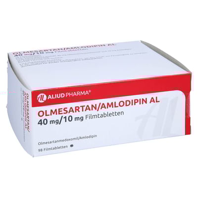 Olmesartan/Amlodipin AL 40 mg/10 mg