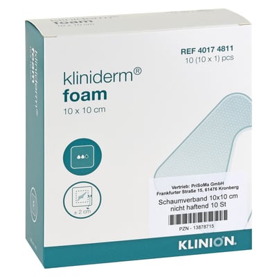 Schaumverband 10x10cm Nh